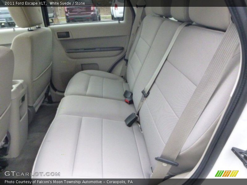 White Suede / Stone 2011 Ford Escape XLT