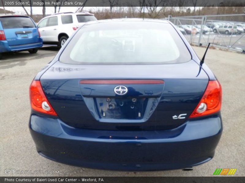 Indigo Ink Pearl / Dark Gray 2005 Scion tC