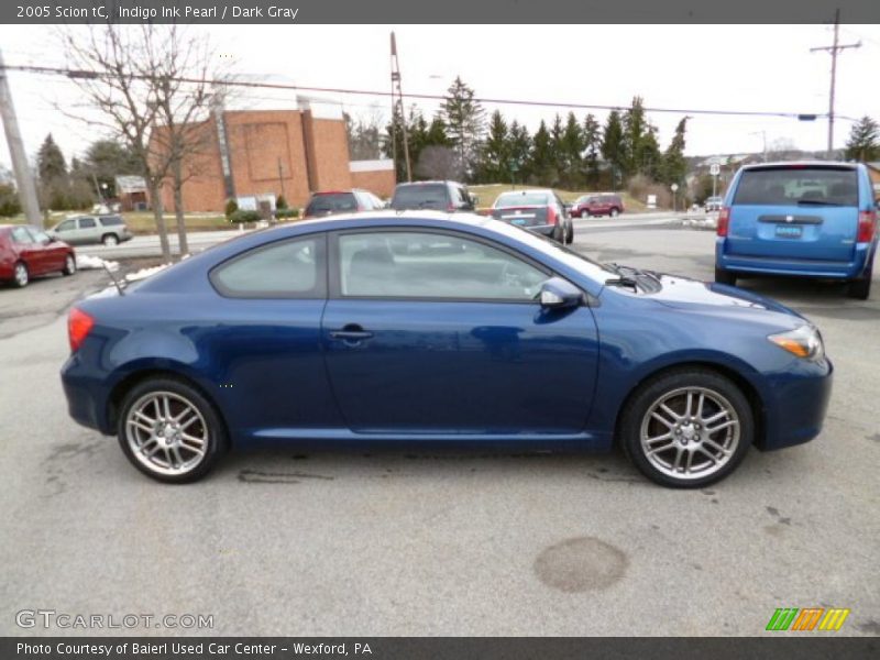 Indigo Ink Pearl / Dark Gray 2005 Scion tC