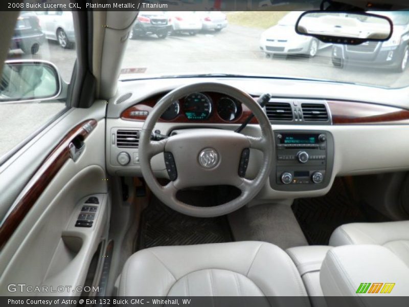 Platinum Metallic / Titanium 2008 Buick Lucerne CXL