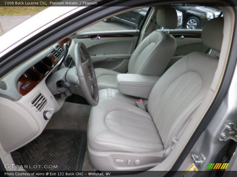 Platinum Metallic / Titanium 2008 Buick Lucerne CXL