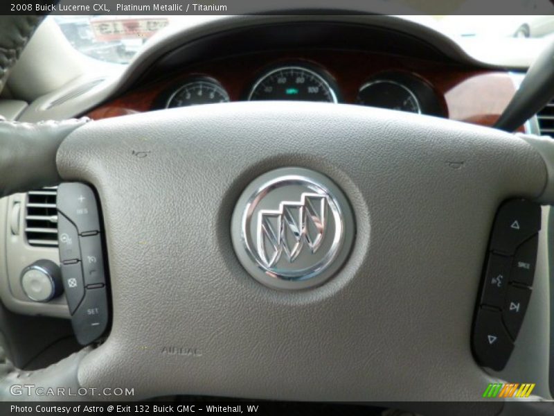 Platinum Metallic / Titanium 2008 Buick Lucerne CXL