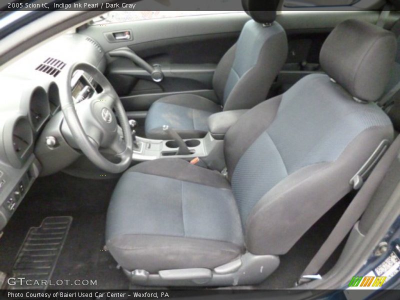Indigo Ink Pearl / Dark Gray 2005 Scion tC