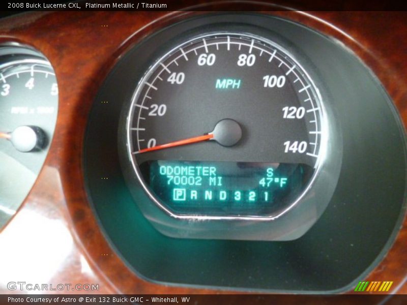 Platinum Metallic / Titanium 2008 Buick Lucerne CXL