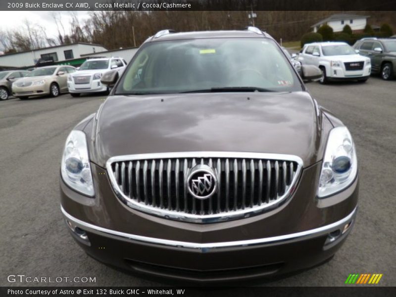 Cocoa Metallic / Cocoa/Cashmere 2009 Buick Enclave CX AWD