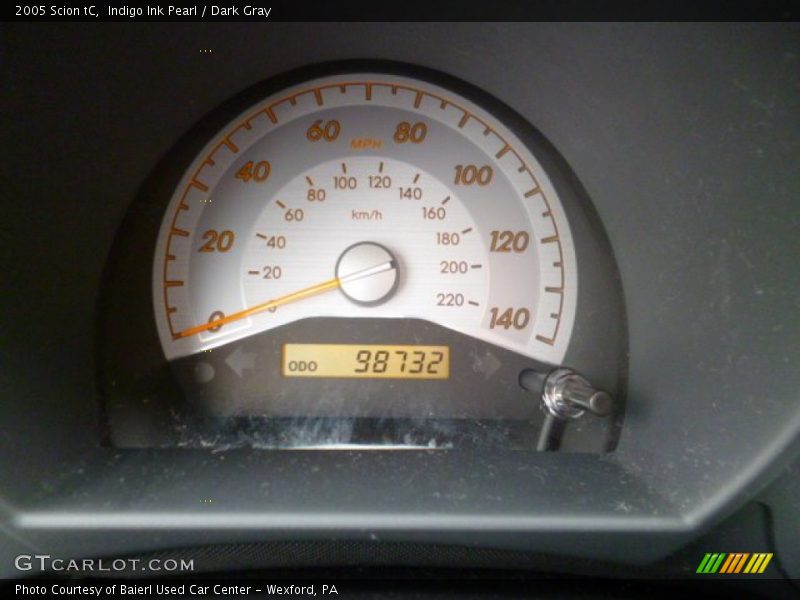 Indigo Ink Pearl / Dark Gray 2005 Scion tC