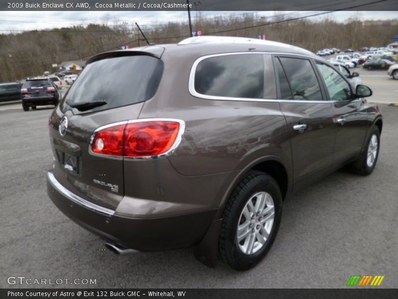 Cocoa Metallic / Cocoa/Cashmere 2009 Buick Enclave CX AWD