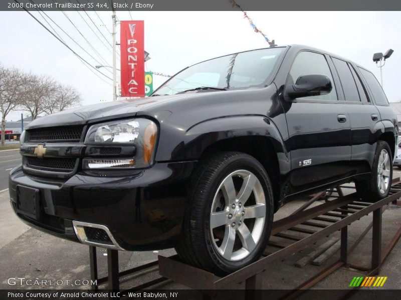 Black / Ebony 2008 Chevrolet TrailBlazer SS 4x4