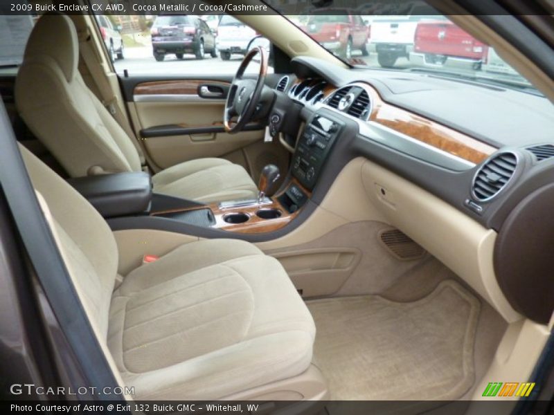  2009 Enclave CX AWD Cocoa/Cashmere Interior