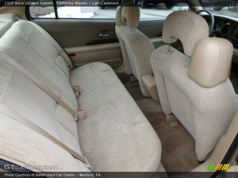 Rear Seat of 2005 LeSabre Custom