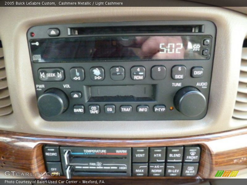 Controls of 2005 LeSabre Custom