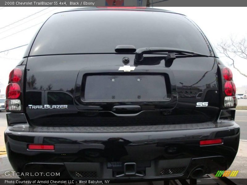 Black / Ebony 2008 Chevrolet TrailBlazer SS 4x4