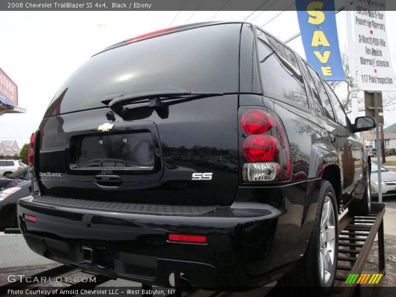 Black / Ebony 2008 Chevrolet TrailBlazer SS 4x4