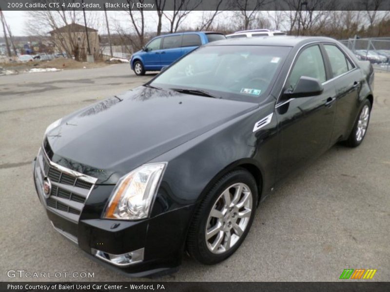 Black Ice / Ebony 2009 Cadillac CTS 4 AWD Sedan