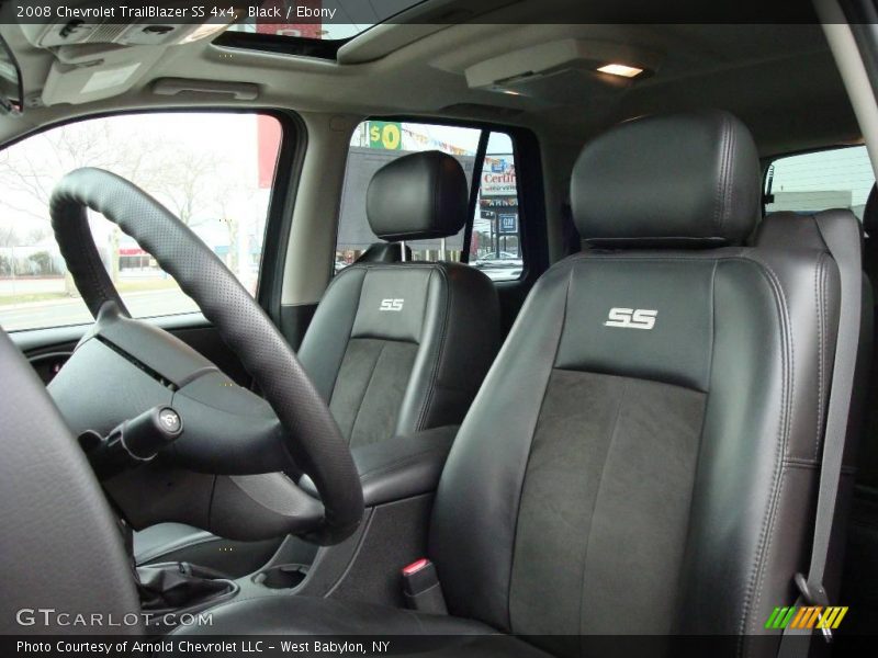 Black / Ebony 2008 Chevrolet TrailBlazer SS 4x4