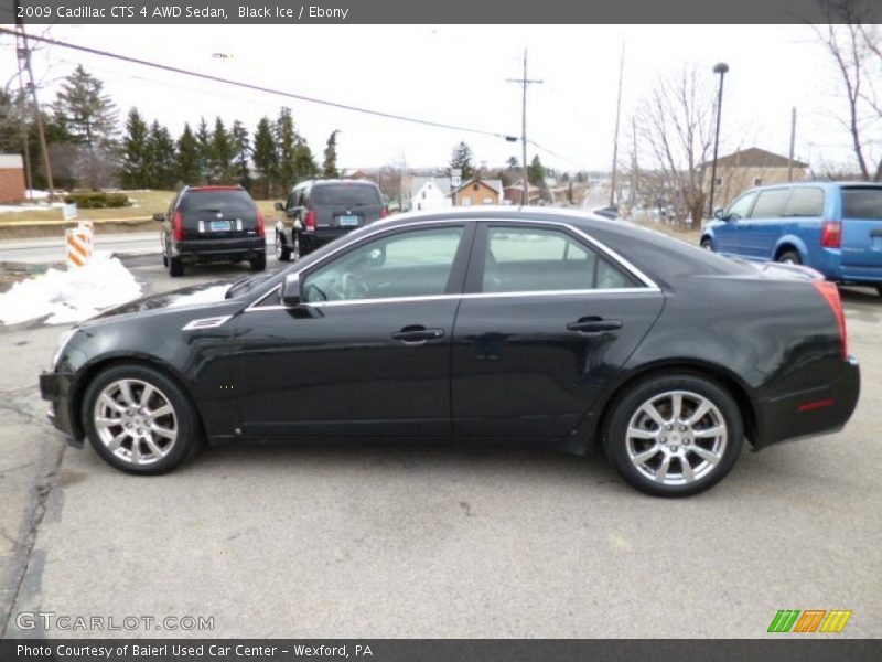 Black Ice / Ebony 2009 Cadillac CTS 4 AWD Sedan