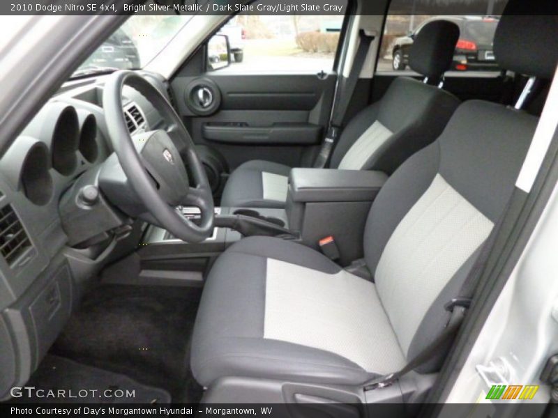 Front Seat of 2010 Nitro SE 4x4