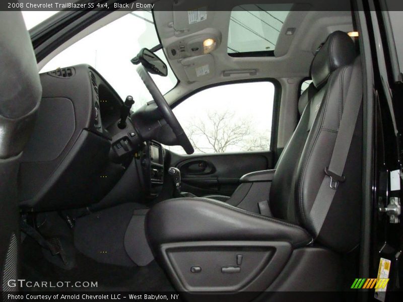 Black / Ebony 2008 Chevrolet TrailBlazer SS 4x4