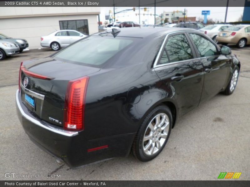 Black Ice / Ebony 2009 Cadillac CTS 4 AWD Sedan