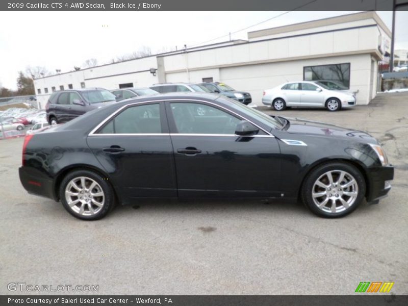 Black Ice / Ebony 2009 Cadillac CTS 4 AWD Sedan