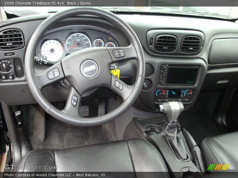 Black / Ebony 2008 Chevrolet TrailBlazer SS 4x4