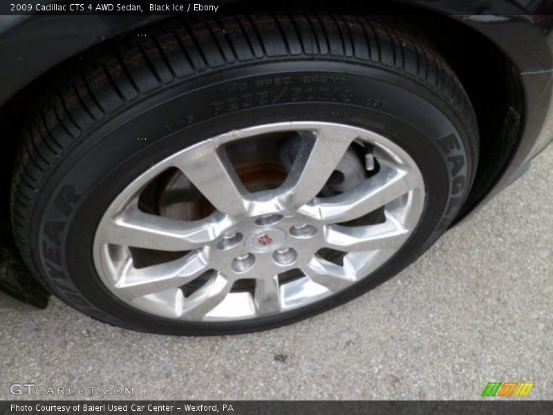 Black Ice / Ebony 2009 Cadillac CTS 4 AWD Sedan