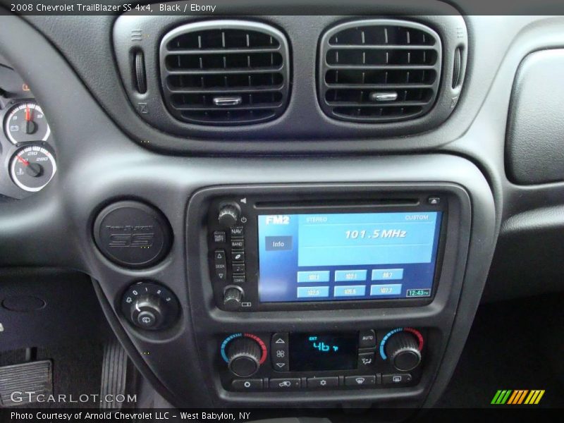 Black / Ebony 2008 Chevrolet TrailBlazer SS 4x4