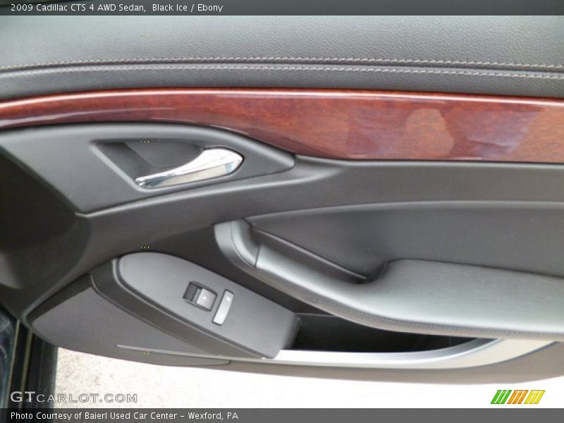 Black Ice / Ebony 2009 Cadillac CTS 4 AWD Sedan