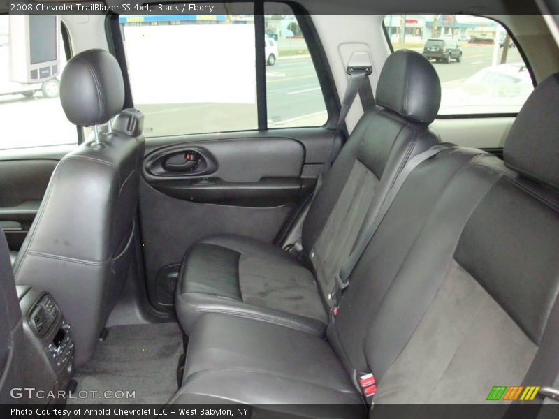 Black / Ebony 2008 Chevrolet TrailBlazer SS 4x4
