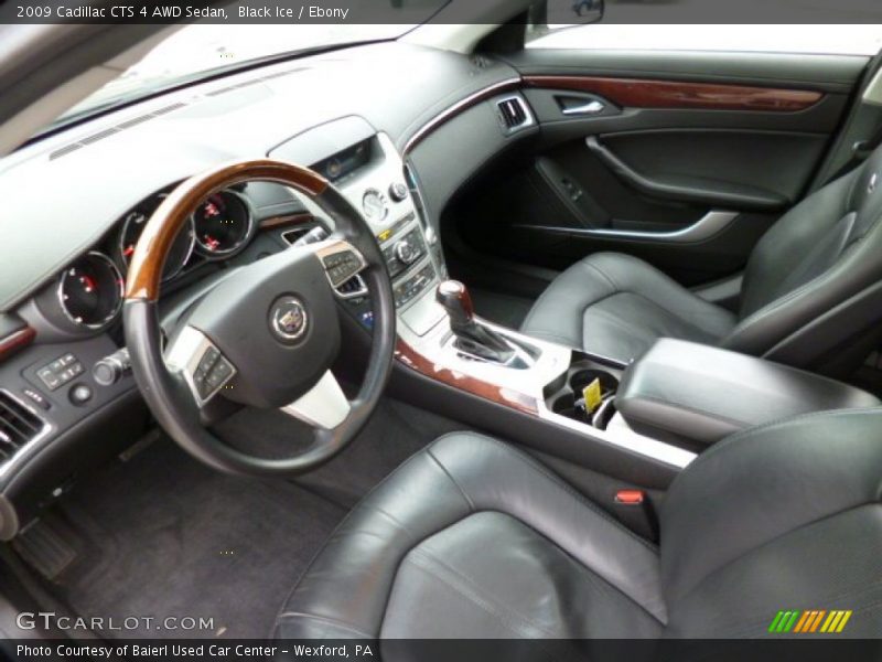 Black Ice / Ebony 2009 Cadillac CTS 4 AWD Sedan