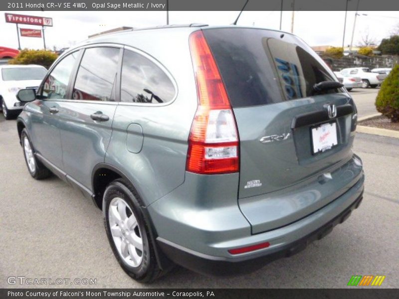 Opal Sage Metallic / Ivory 2011 Honda CR-V SE 4WD