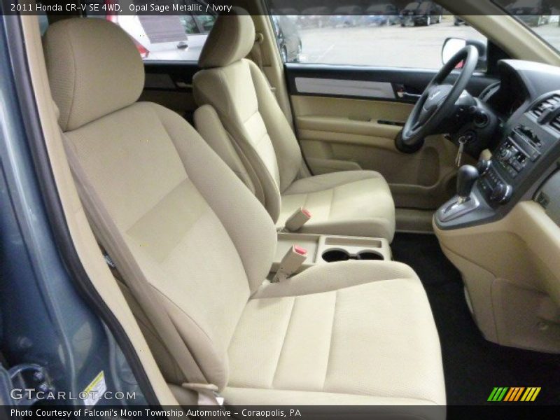 Opal Sage Metallic / Ivory 2011 Honda CR-V SE 4WD