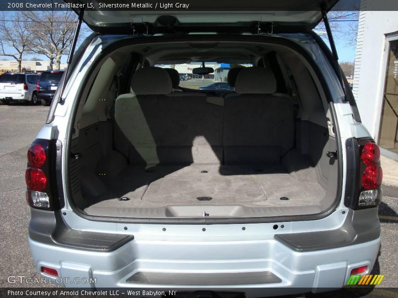 Silverstone Metallic / Light Gray 2008 Chevrolet TrailBlazer LS