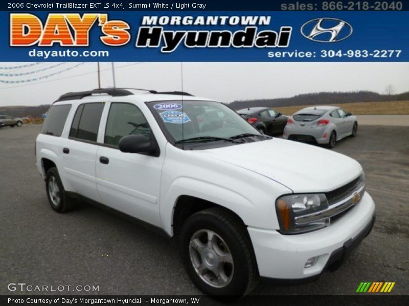 Summit White / Light Gray 2006 Chevrolet TrailBlazer EXT LS 4x4