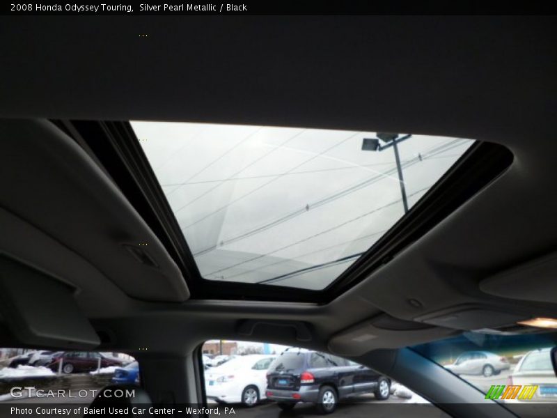 Silver Pearl Metallic / Black 2008 Honda Odyssey Touring