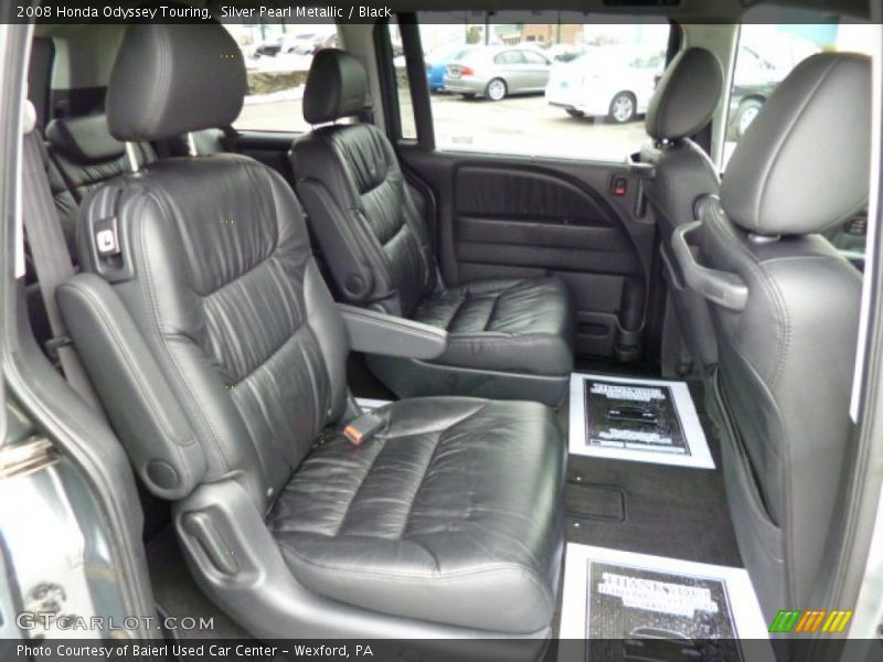 Silver Pearl Metallic / Black 2008 Honda Odyssey Touring