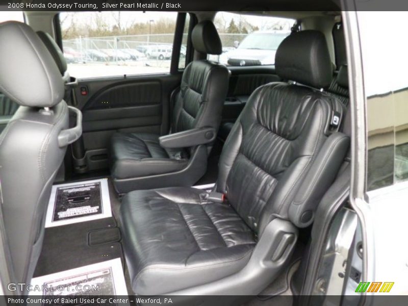 Silver Pearl Metallic / Black 2008 Honda Odyssey Touring