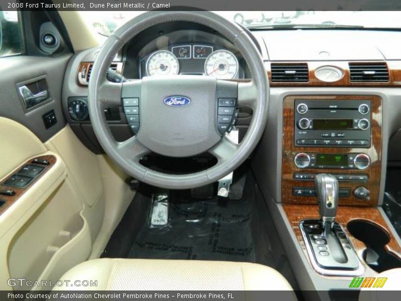 Dashboard of 2008 Taurus Limited