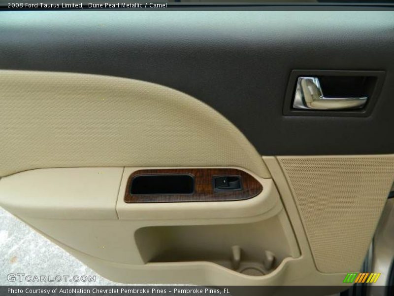 Dune Pearl Metallic / Camel 2008 Ford Taurus Limited