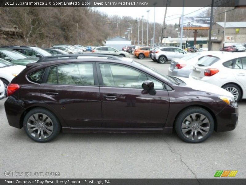  2013 Impreza 2.0i Sport Limited 5 Door Deep Cherry Red Pearl