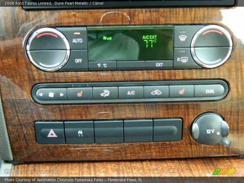 Controls of 2008 Taurus Limited