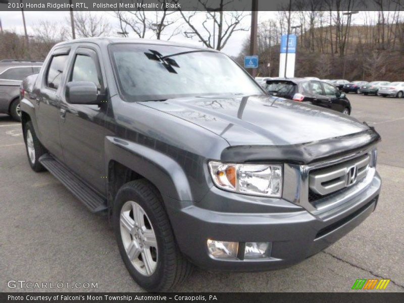 Polished Metal Metallic / Black 2010 Honda Ridgeline RTL