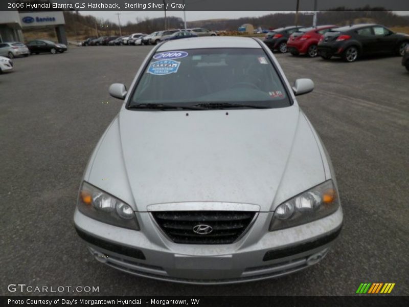 Sterling Silver / Gray 2006 Hyundai Elantra GLS Hatchback