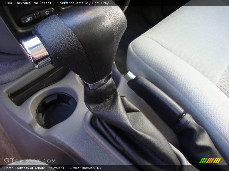 Silverstone Metallic / Light Gray 2008 Chevrolet TrailBlazer LS