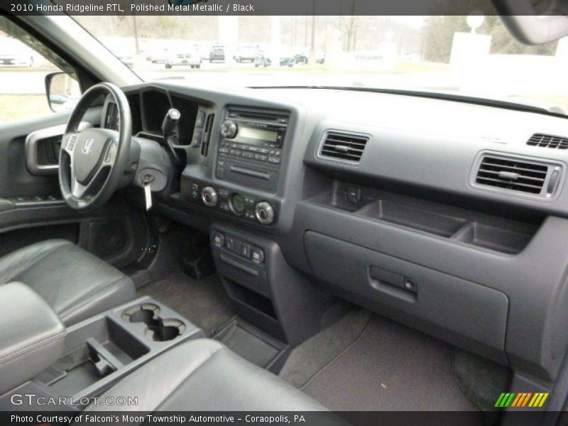 Polished Metal Metallic / Black 2010 Honda Ridgeline RTL