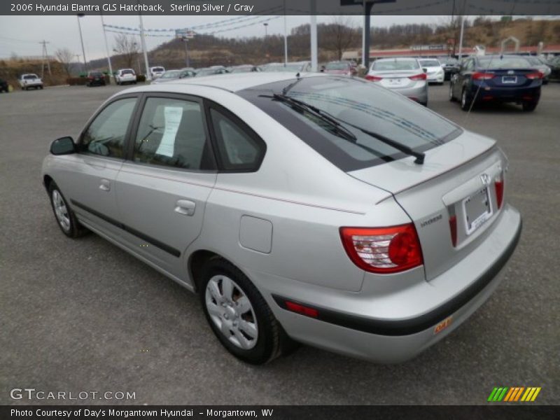 Sterling Silver / Gray 2006 Hyundai Elantra GLS Hatchback