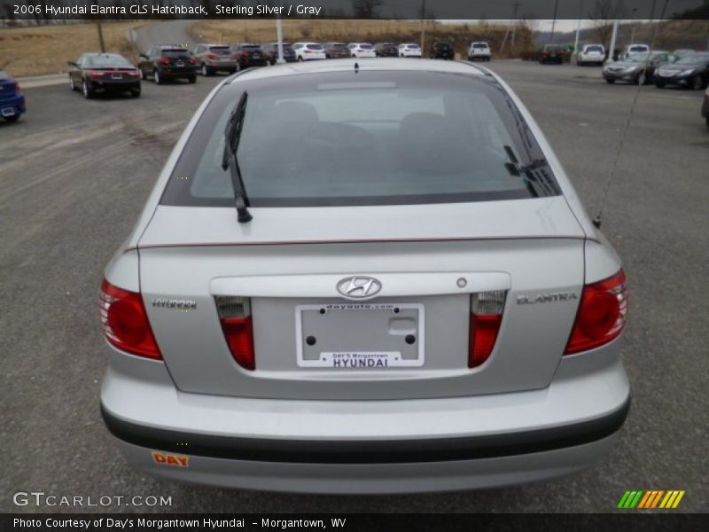 Sterling Silver / Gray 2006 Hyundai Elantra GLS Hatchback