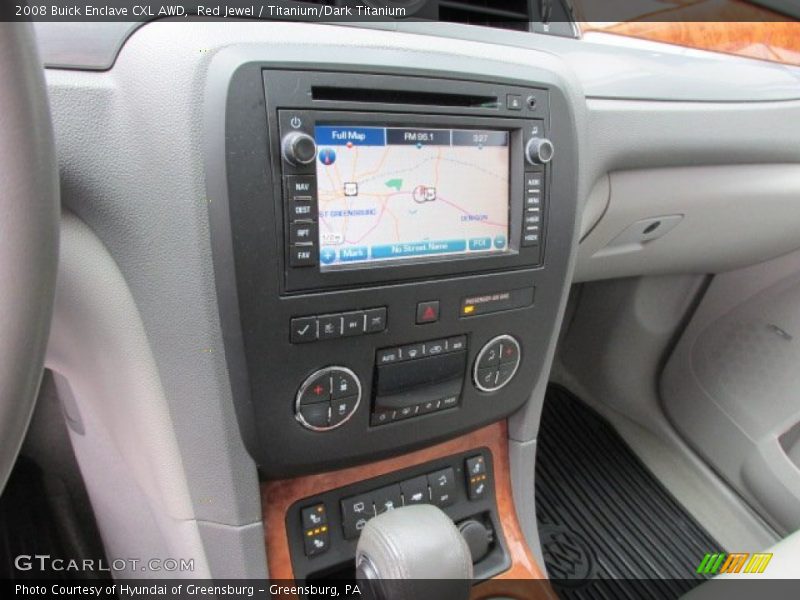 Red Jewel / Titanium/Dark Titanium 2008 Buick Enclave CXL AWD