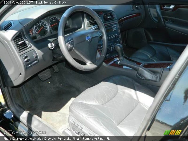 Black Stone / Off Black 2008 Volvo S60 2.5T