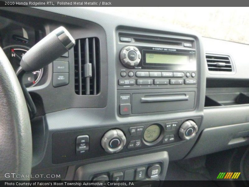 Polished Metal Metallic / Black 2010 Honda Ridgeline RTL